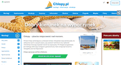 Desktop Screenshot of chlopy.pl