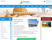 Tablet Screenshot of chlopy.pl
